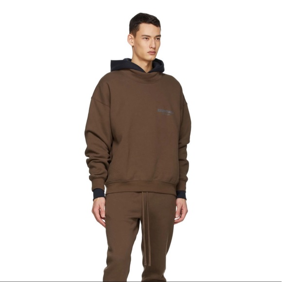 Fear of God Other - FOG essentials brown sweatshirt size M